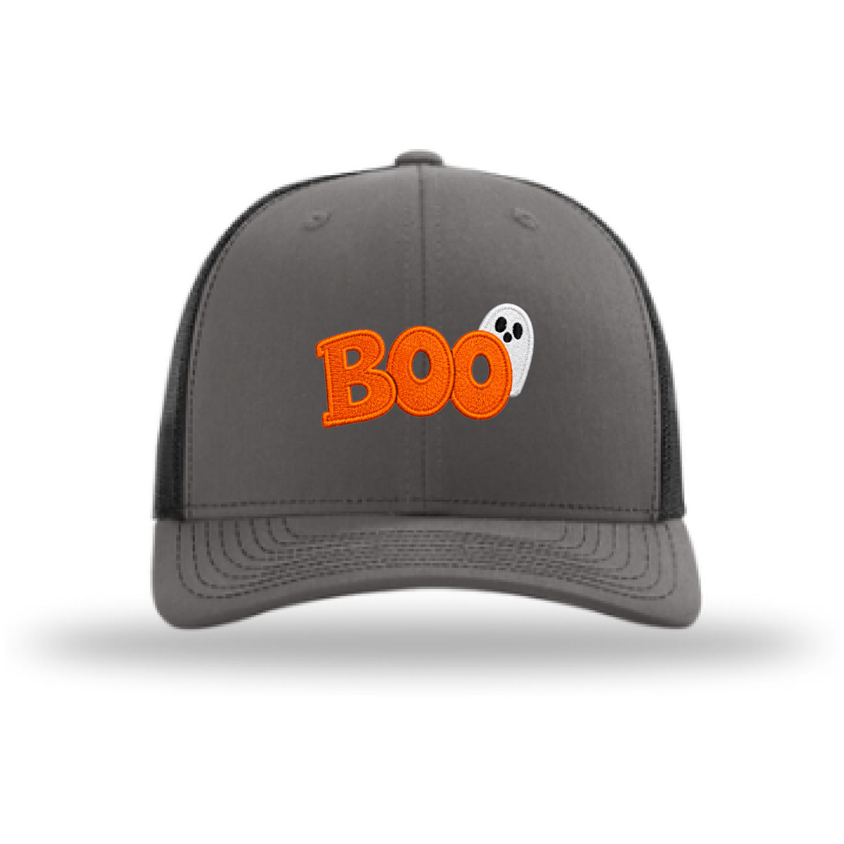 BOO Ghost Richardson 112 Halloween Hat – Charcoal/Black