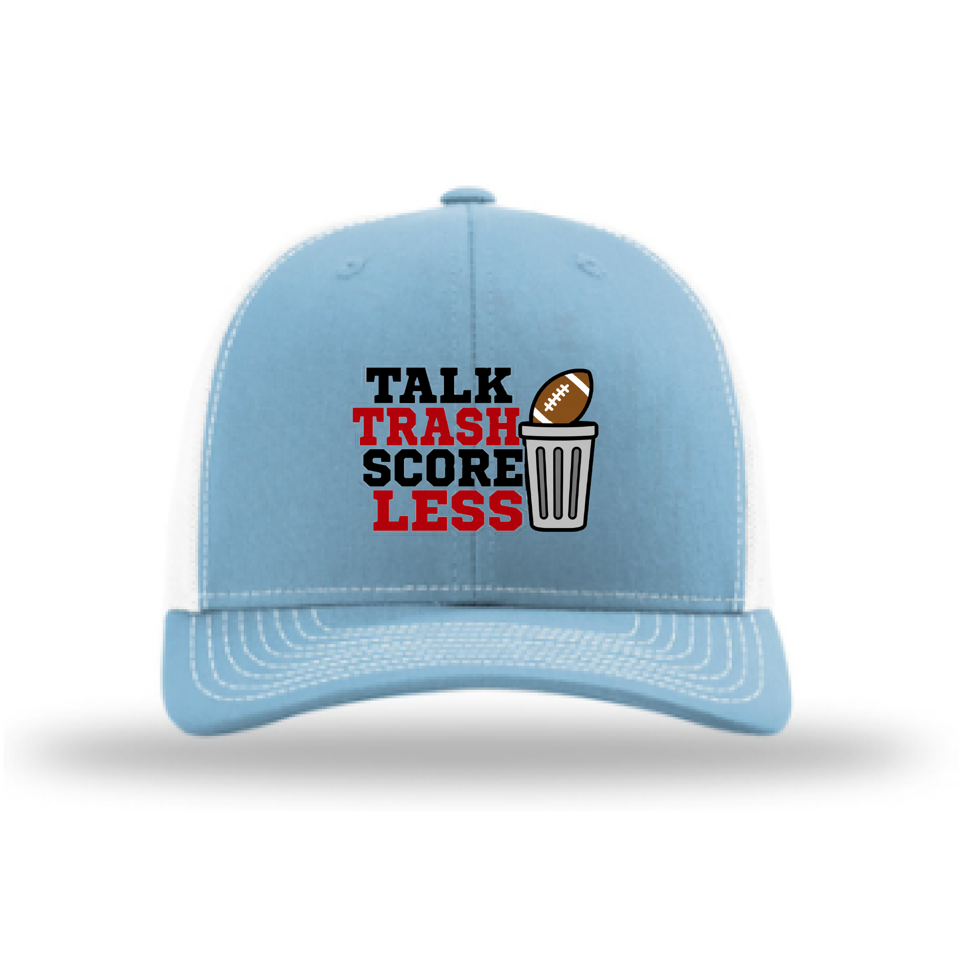 Talk Trash Score Less fantasy football Richardson 112 hat in Carolina Blue