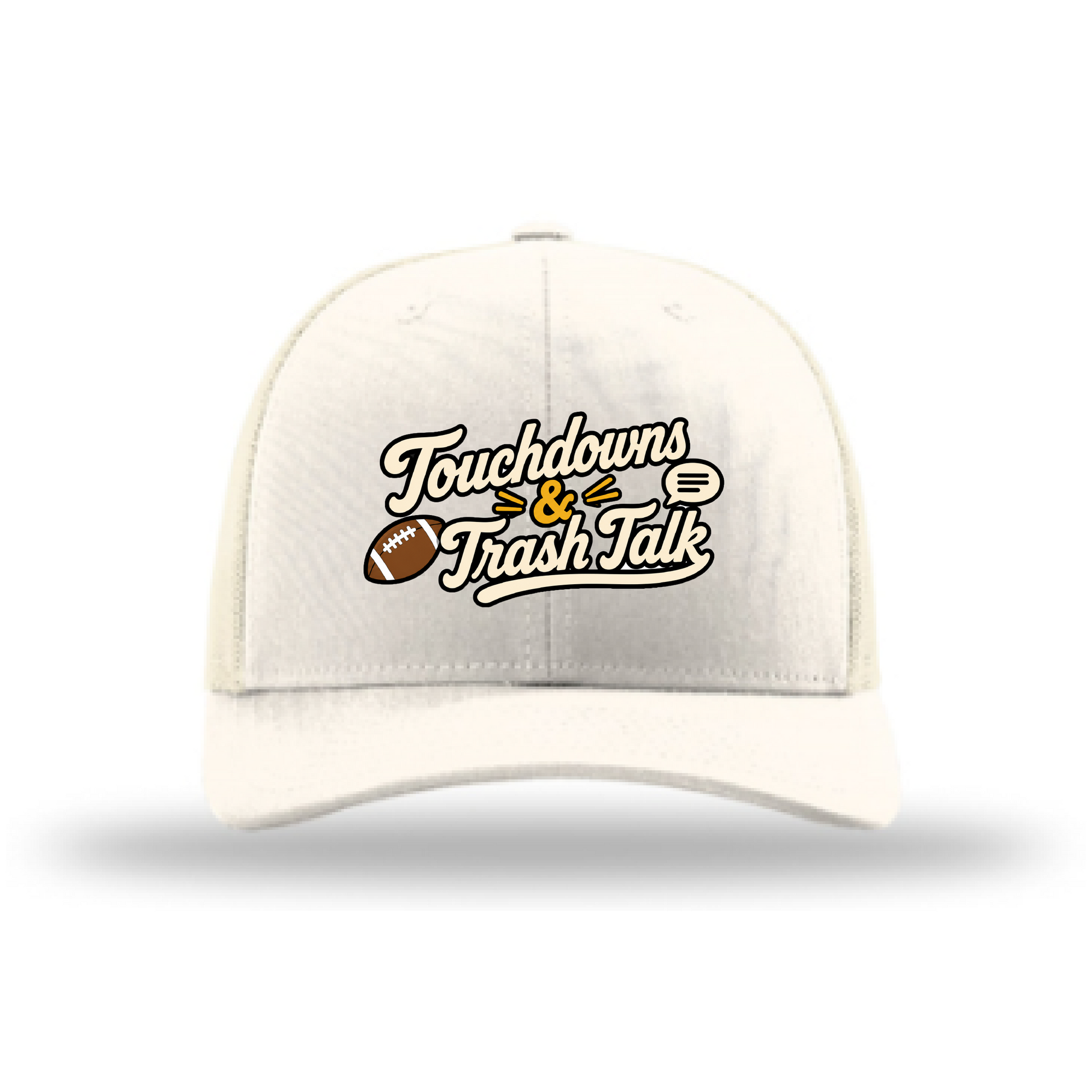 Touchdowns & Trash Talk fantasy football Richardson 112 hat in Cream
