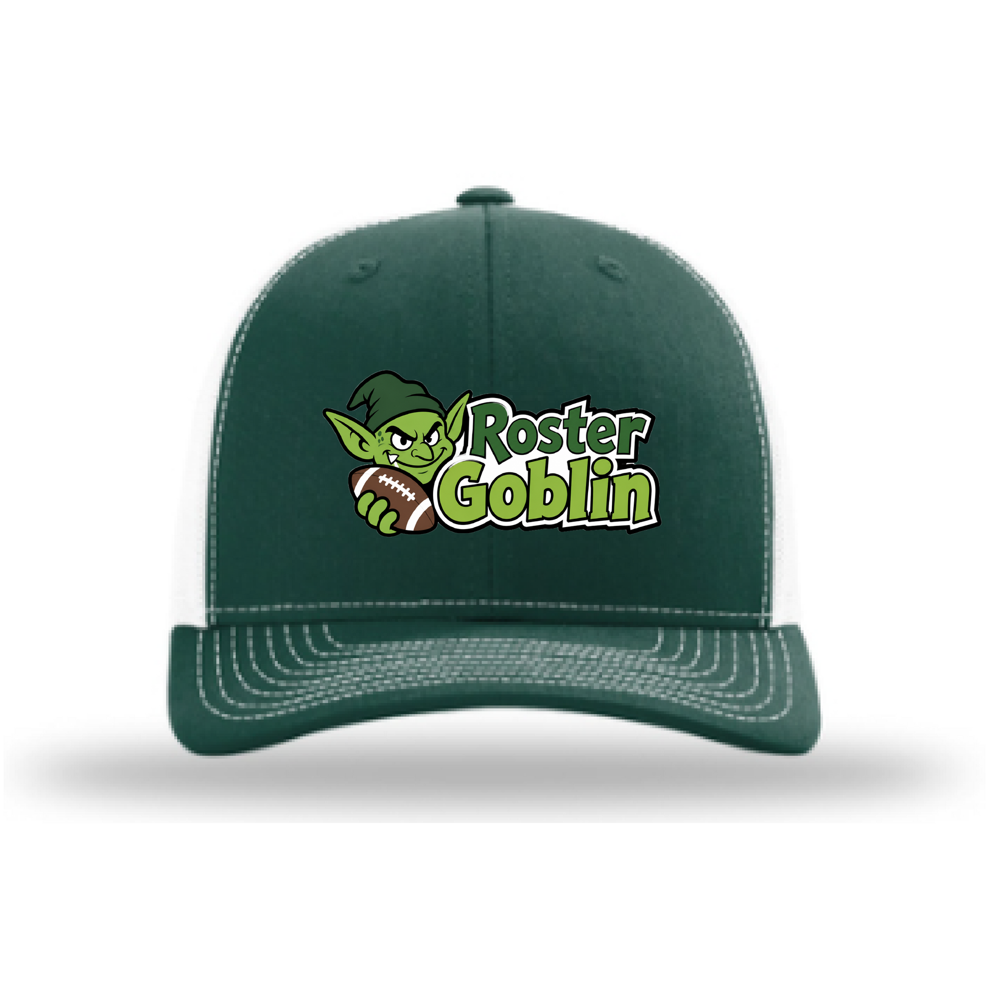 Roster Goblin fantasy football Richardson 112 hat in Dark Green/White