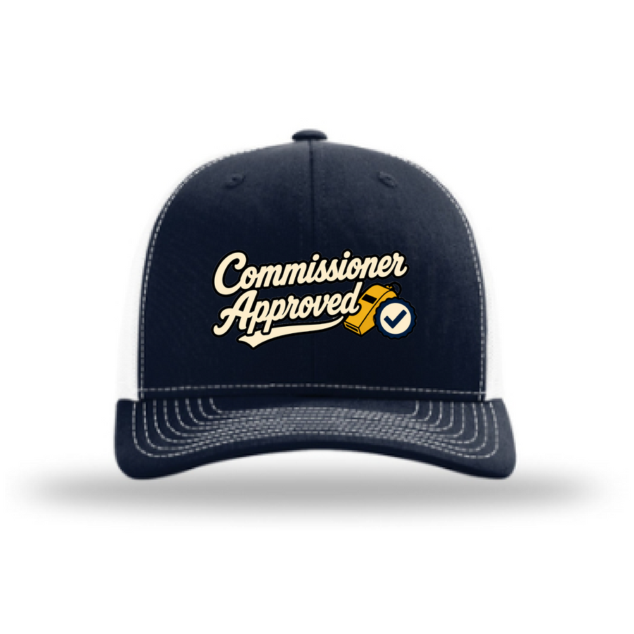 Commissioner Approved Richardson 112 Hat - Navy/White