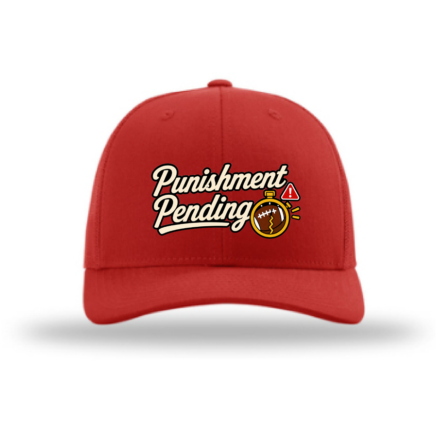 Punishment Pending Richardson 112 Hat - Red