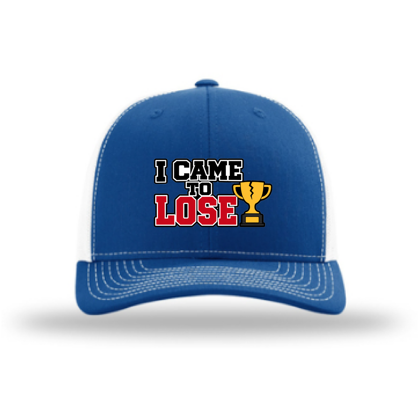 I Came to Lose fantasy football Richardson 112 hat in Royal/White