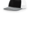 Black/ White/ Heather Grey
