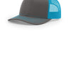 Charcoal/ Neon Blue