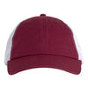 Maroon/ White