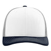 White/ Aluminum/ Navy