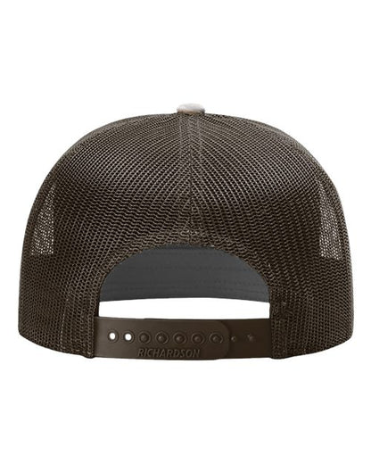 Richardson Printed Seven-Panel Trucker Cap 168P