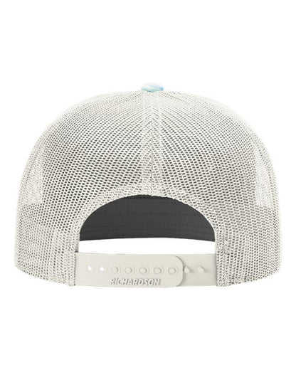 Richardson Printed Seven-Panel Trucker Cap 168P