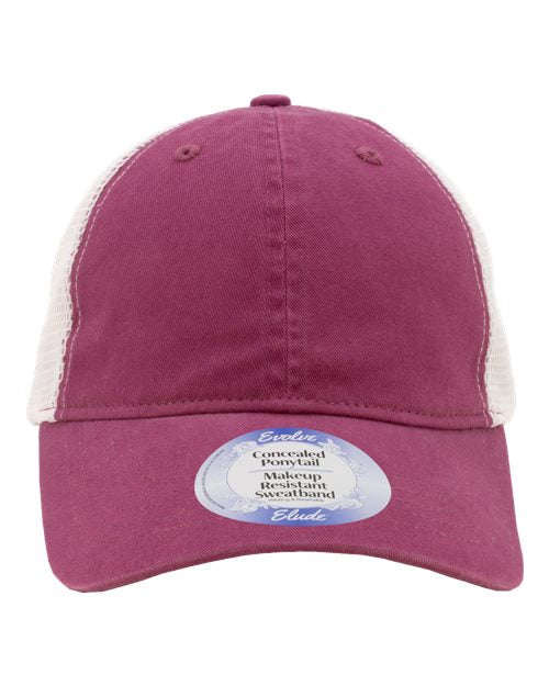 Infinity Her Women's Peached Twill Mesh Back Cap ANNIE