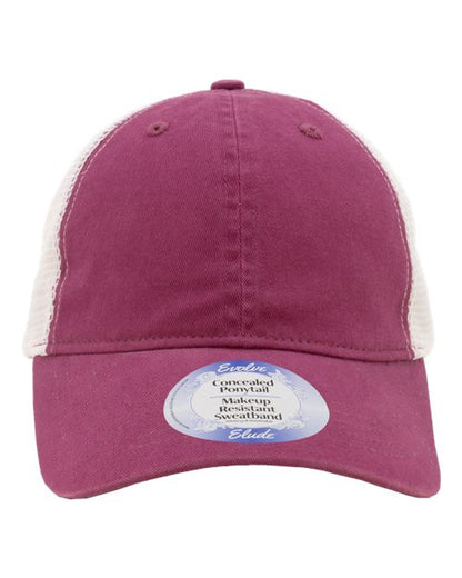 Infinity Her Women's Peached Twill Mesh Back Cap ANNIE