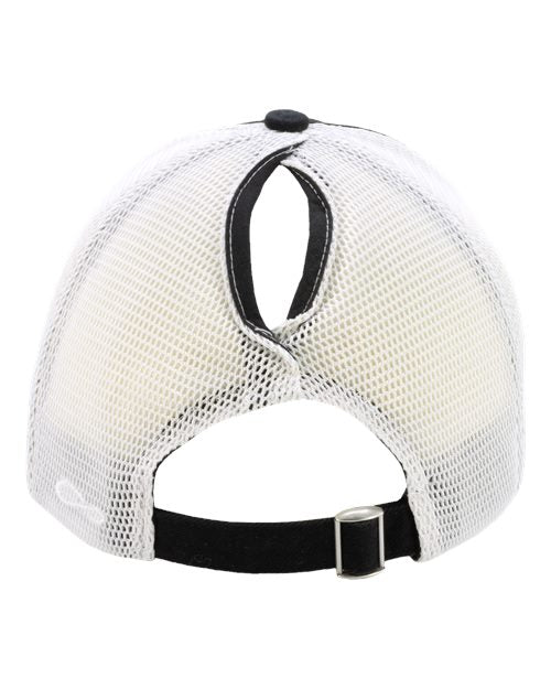 Infinity Her Women's Peached Twill Mesh Back Cap ANNIE
