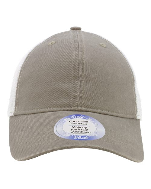 Infinity Her Women's Peached Twill Mesh Back Cap ANNIE
