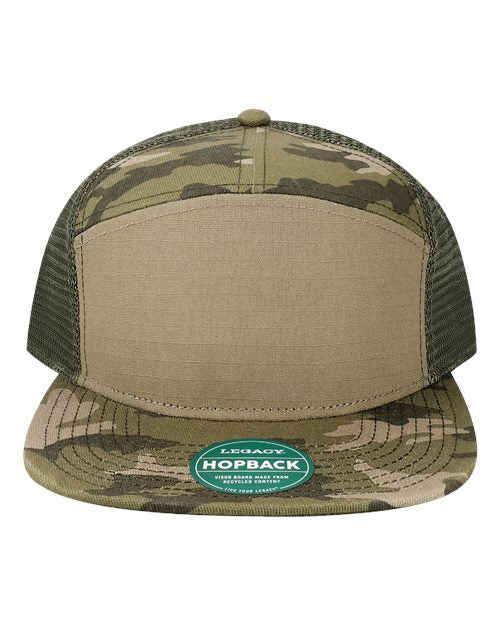 LEGACY Hopback Seven-Panel Trucker Cap H7FB