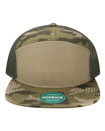 LEGACY Hopback Seven-Panel Trucker Cap H7FB