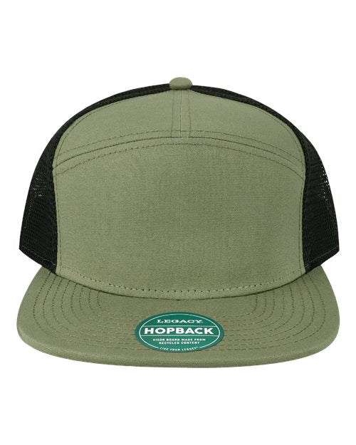LEGACY Hopback Seven-Panel Trucker Cap H7FB