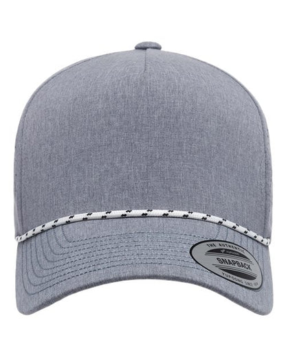 YP Classics Five-Panel Perforated Rope Cap 5389BD