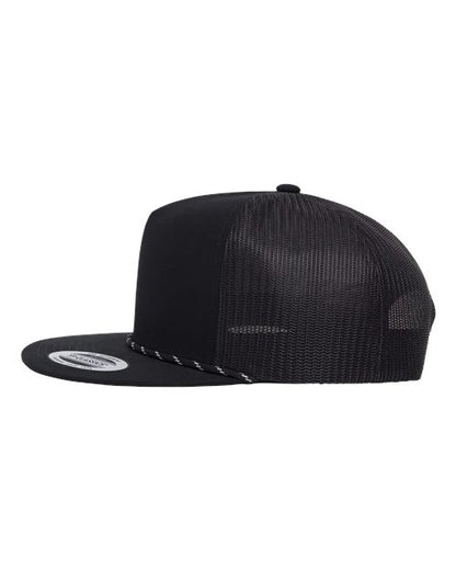 YP Classics Classic Five-Panel Trucker Rope Cap 6006BD
