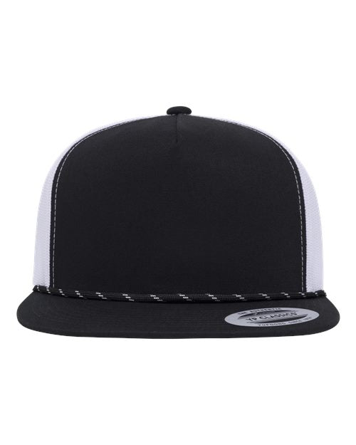 YP Classics Classic Five-Panel Trucker Rope Cap 6006BD