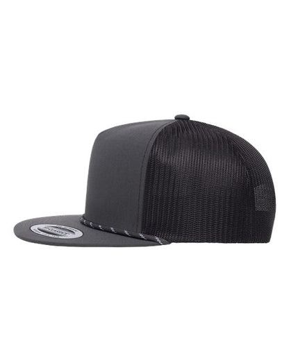 YP Classics Classic Five-Panel Trucker Rope Cap 6006BD
