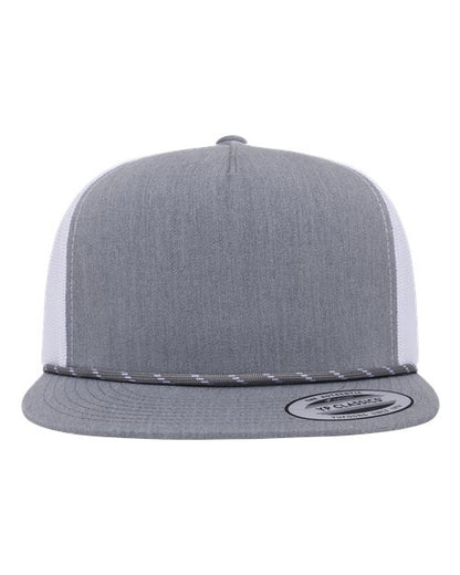 YP Classics Classic Five-Panel Trucker Rope Cap 6006BD