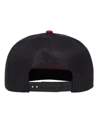 YP Classics Classic Five-Panel Trucker Rope Cap 6006BD
