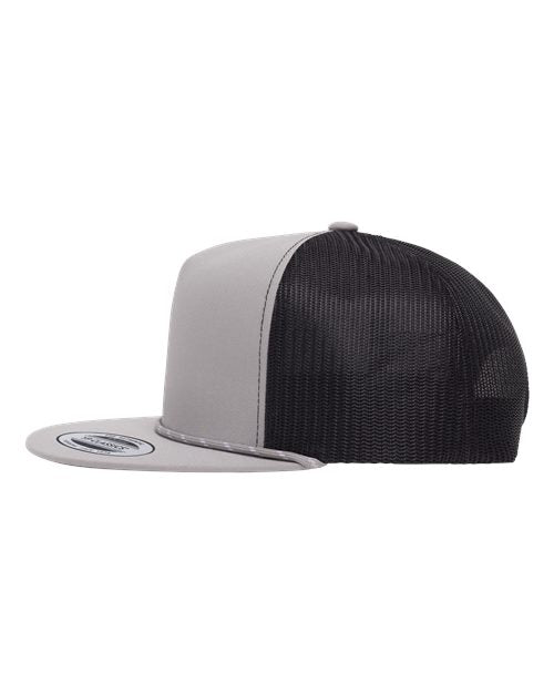 YP Classics Classic Five-Panel Trucker Rope Cap 6006BD
