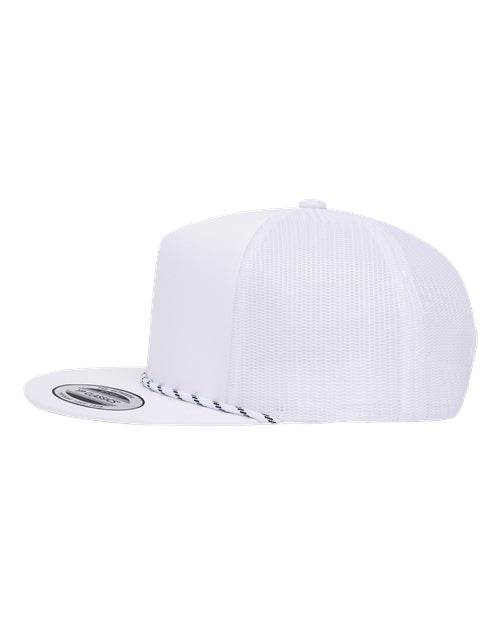 YP Classics Classic Five-Panel Trucker Rope Cap 6006BD