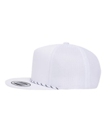 YP Classics Classic Five-Panel Trucker Rope Cap 6006BD
