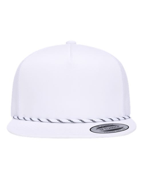 YP Classics Classic Five-Panel Trucker Rope Cap 6006BD