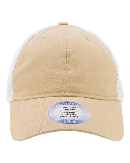 Infinity Her Women's Peached Twill Mesh Back Cap ANNIE