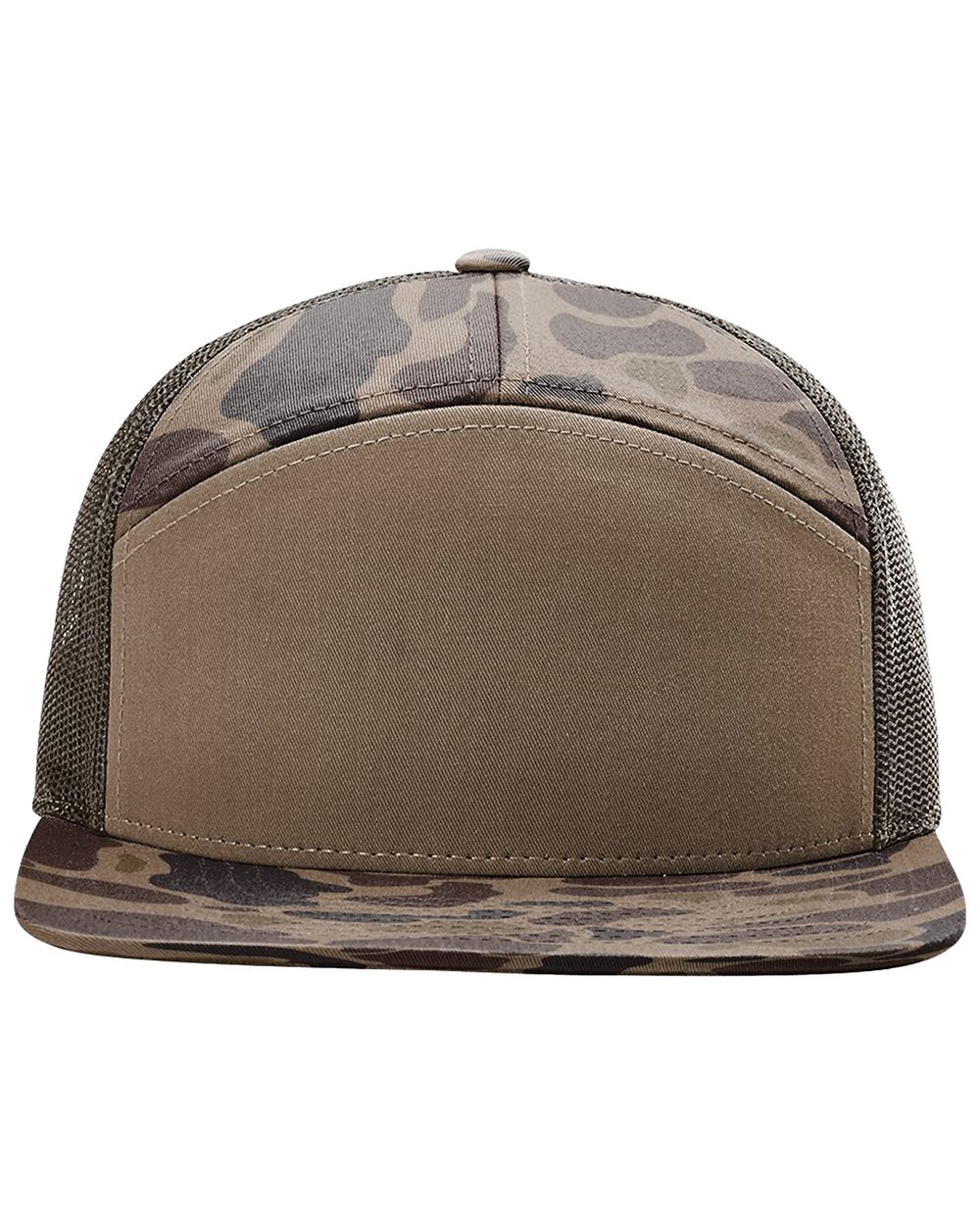 Richardson Printed Seven-Panel Trucker Cap 168P