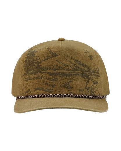 DRI DUCK Mallard Nature Scene Cap 3337