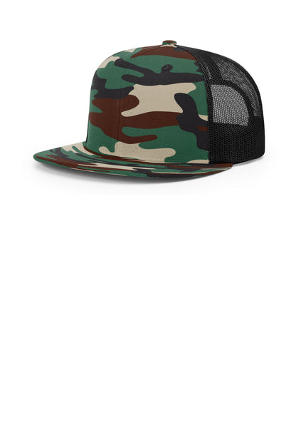 Richardson Acrylic-Wool Blend Flatbill Trucker 511