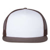 Brown/ White/ Brown