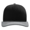 Black/ White/ Heather Grey