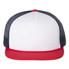 White/ Navy/ Red