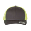 Charcoal/ Neon Green