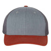 Heather Grey/ Charcoal/ Dark Orange