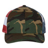 Green Camo/ Stars & Stripes