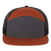 Charcoal/ Burnt Orange/ Black