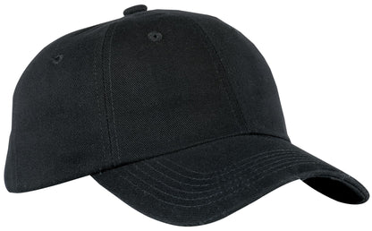 Port Authority Unstructured Brushed Twill Cap.  BTU