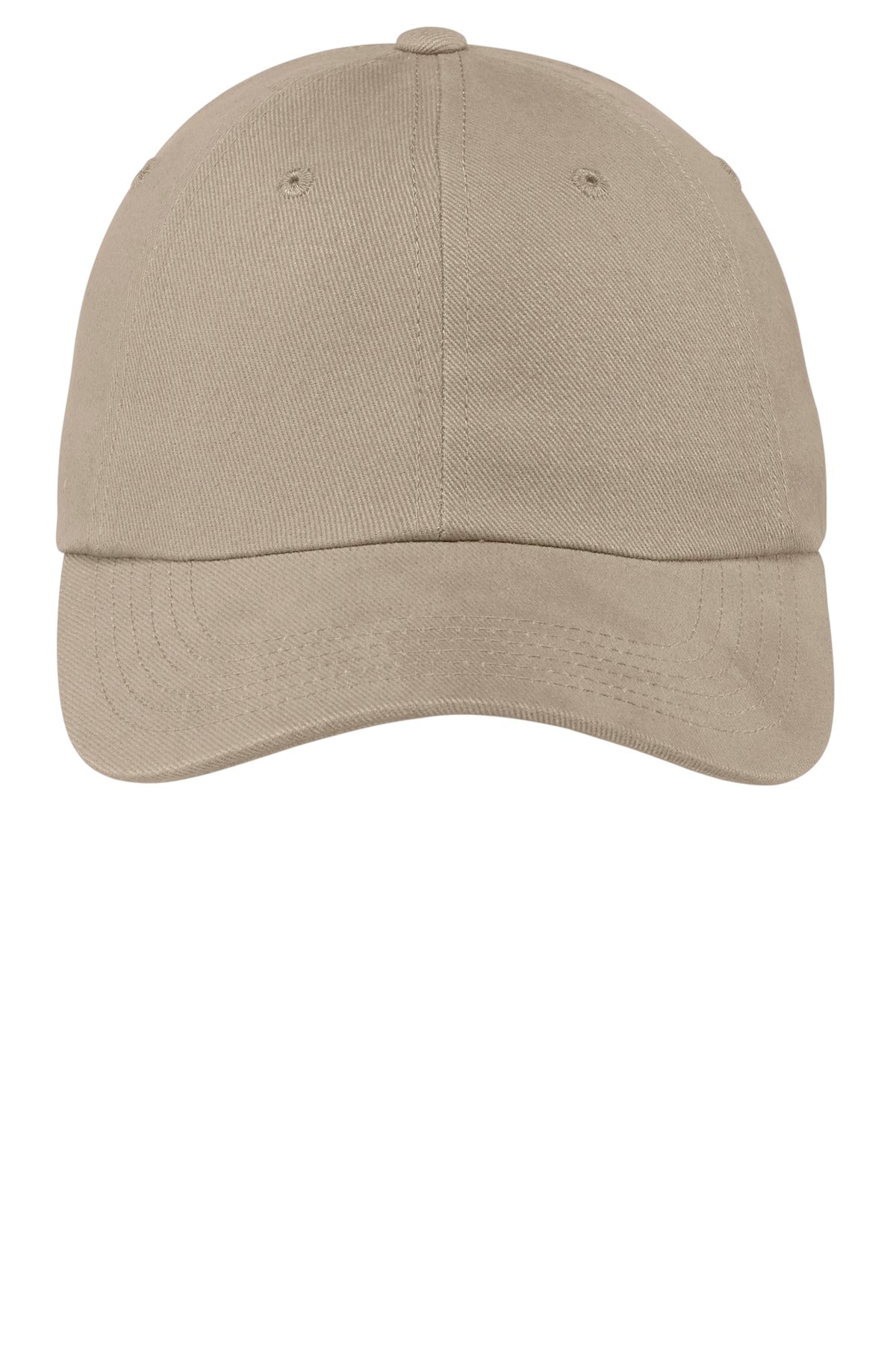 Port Authority Unstructured Brushed Twill Cap.  BTU