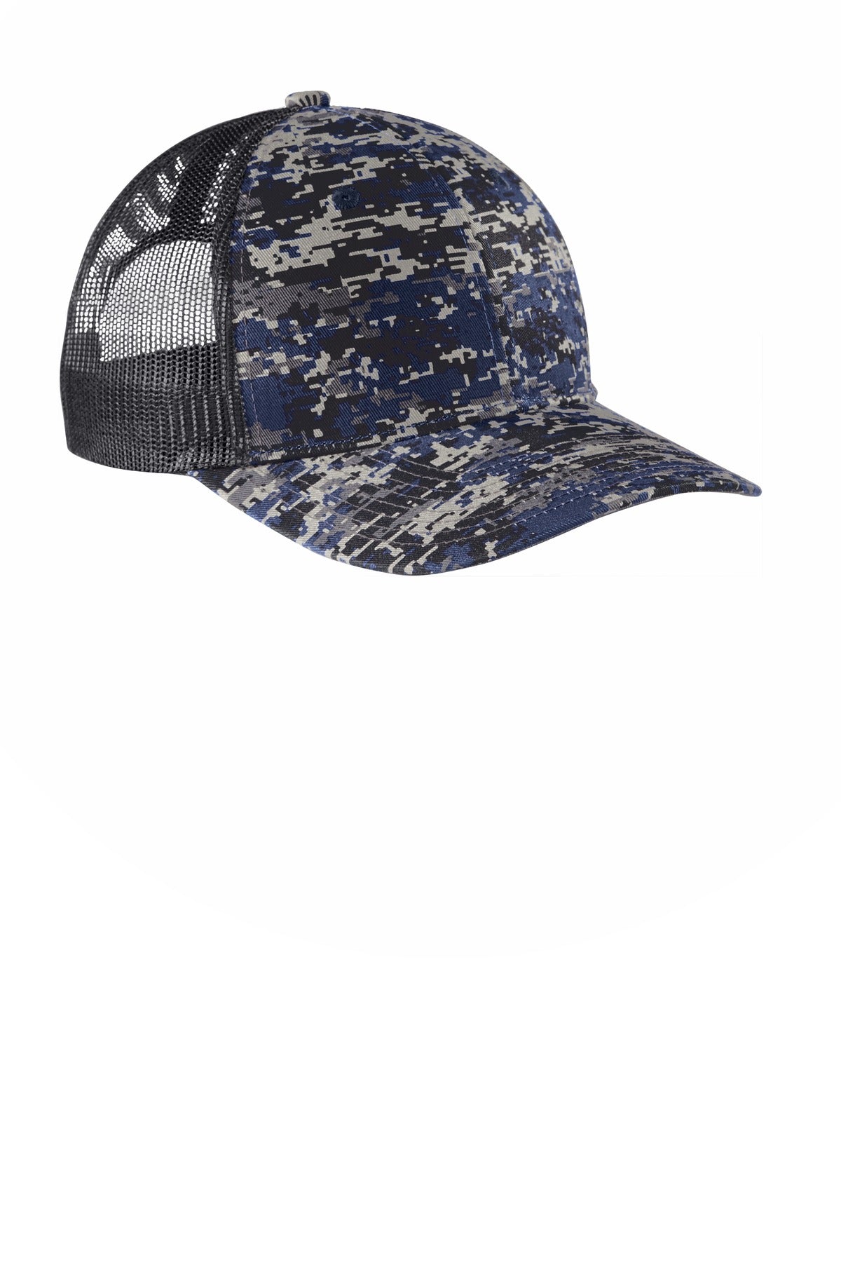 Port Authority  Digi Camo Snapback Trucker Cap C404
