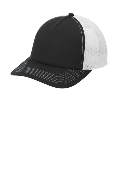 Port Authority Low-Profile Snapback 5-Panel Trucker Cap C405LP