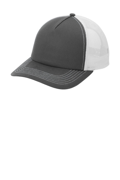 Port Authority Low-Profile Snapback 5-Panel Trucker Cap C405LP