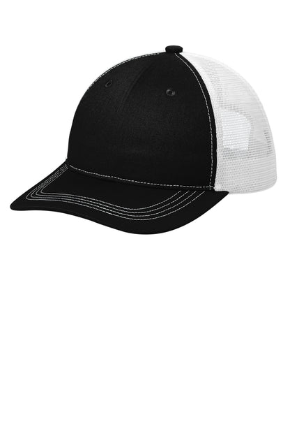 Port Authority Unstructured Snapback Trucker Cap C409