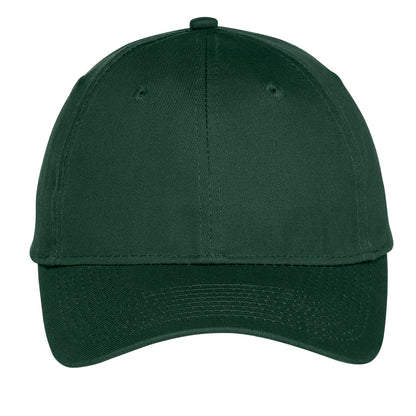 Port Authority Six-Panel Unstructured Twill Cap. C914
