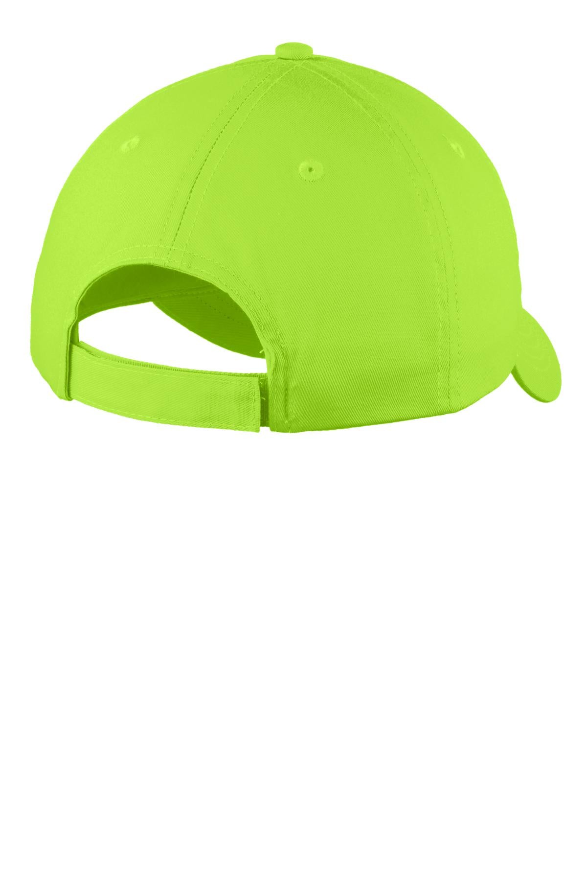 Port Authority Six-Panel Unstructured Twill Cap. C914