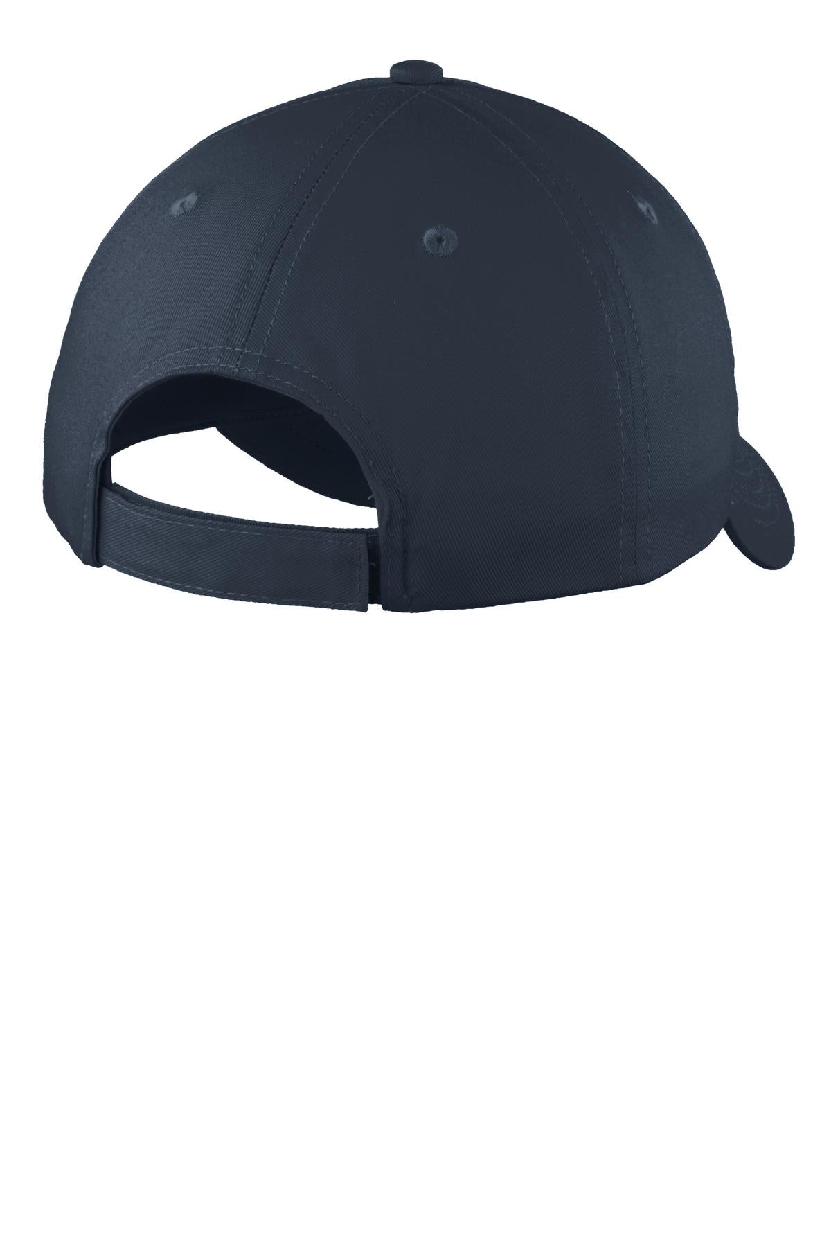 Port Authority Six-Panel Unstructured Twill Cap. C914
